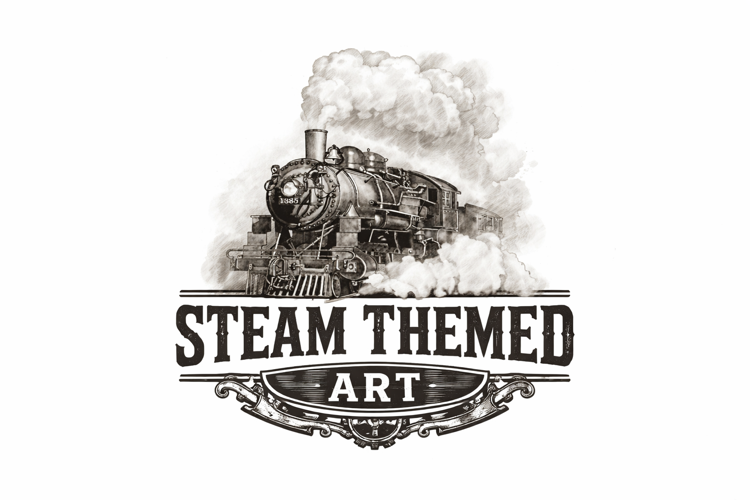 Steam Themed Art